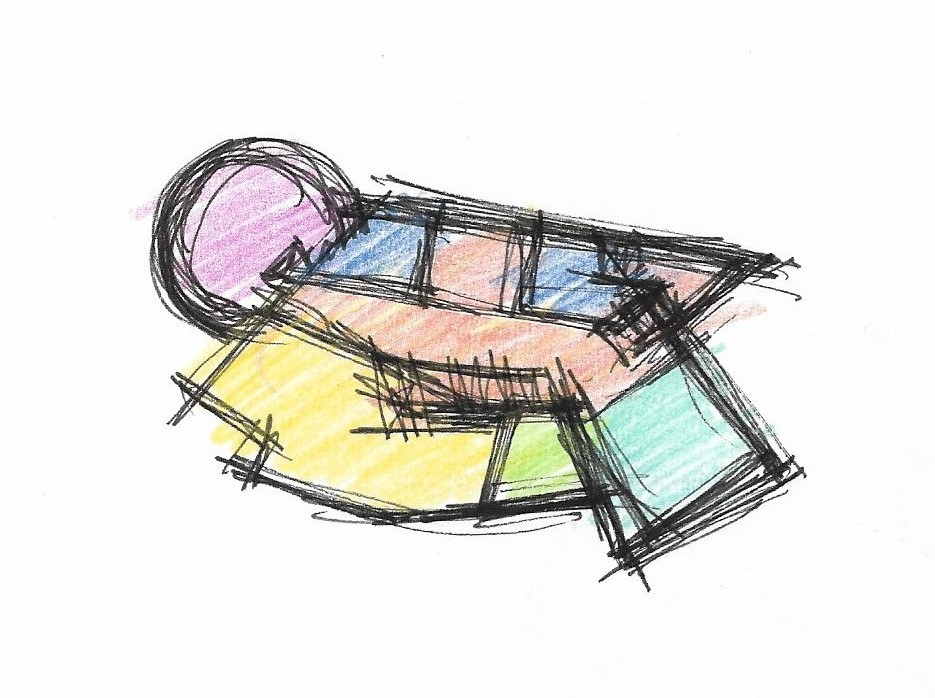 Grundriss-Skizze I