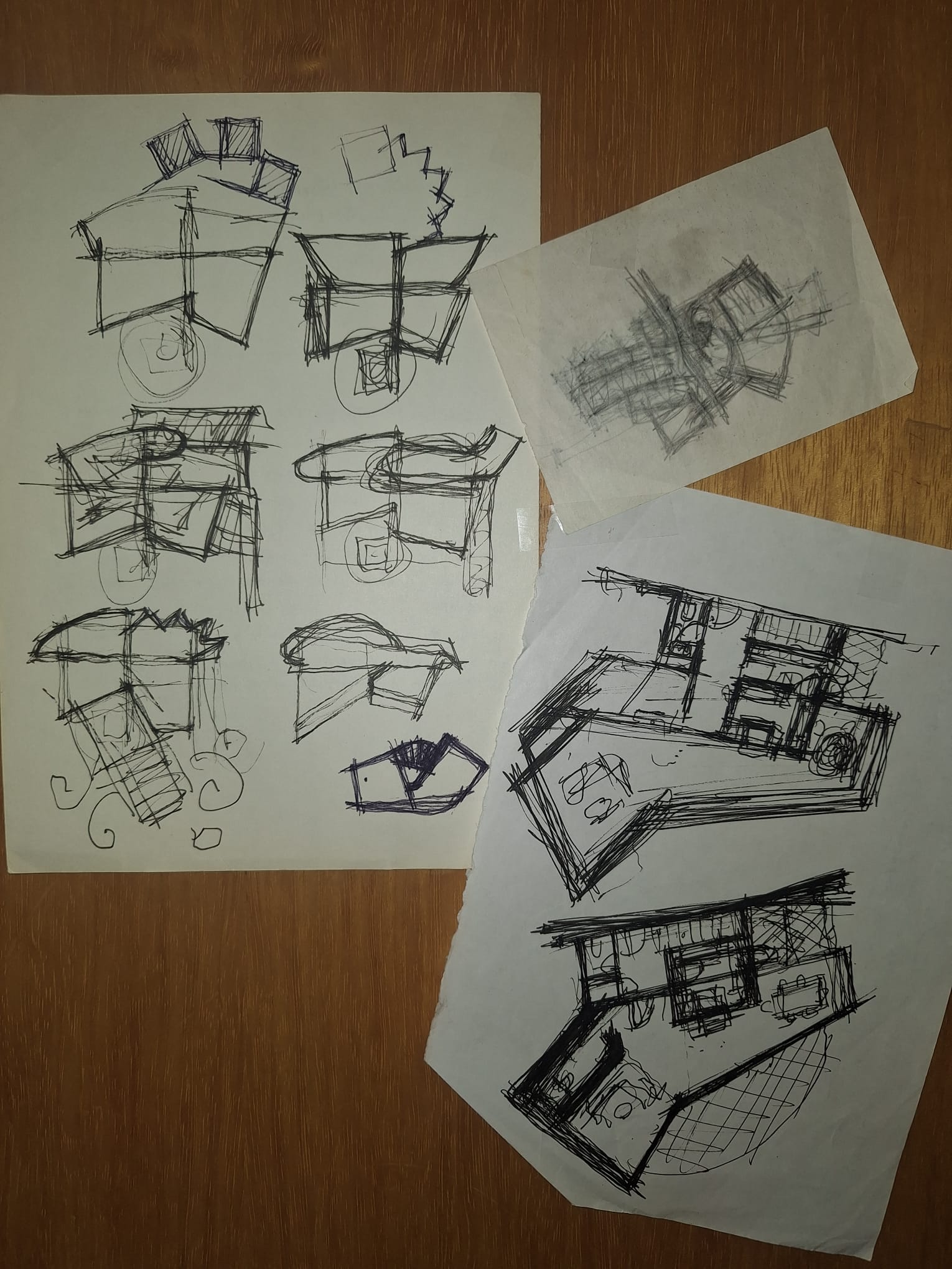 Skizzen Collage